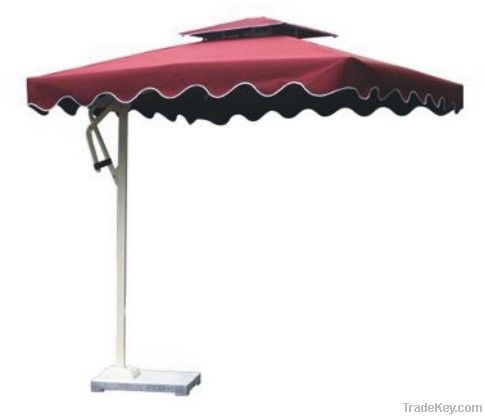 Manufacturer advertising the sun umbrella