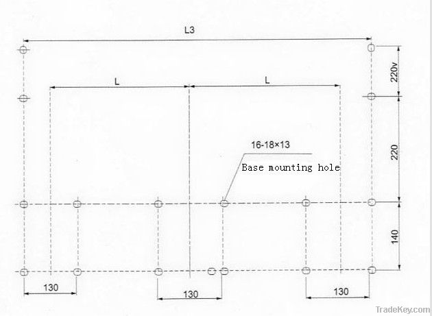 indoor 3 phases electrical earthing switch for switchgear