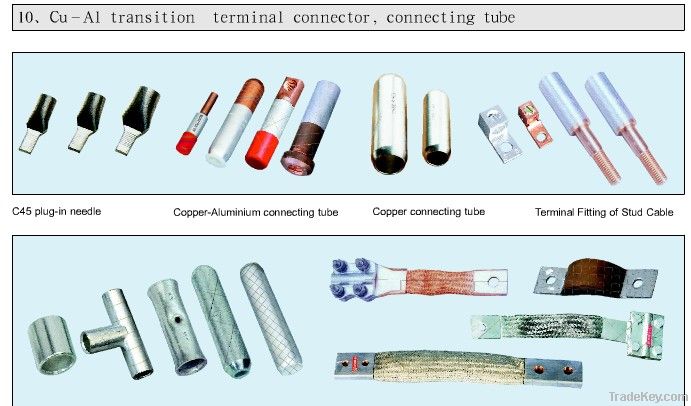 Cu - Al Connecting tubes