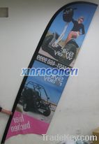 custom flying advertsing feather banner