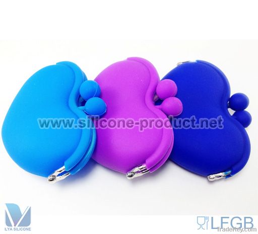 SILICONE COIN PURSE AND WALLET