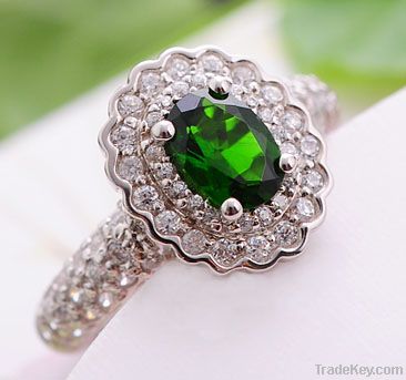 925 stering silver zircon ring