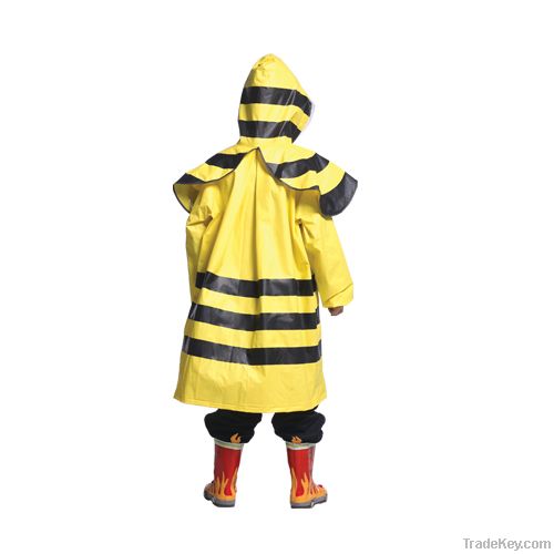 Kids Children girls boys pvc cartoon raincoat rain coat