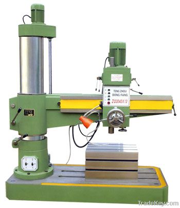 radial drilling machine