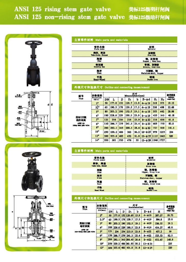 cast iron globe valve