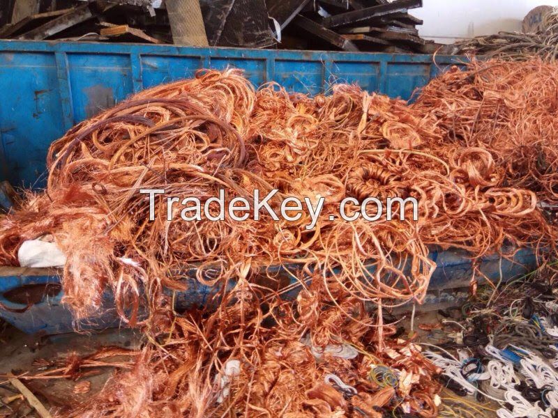 Copper Wire Millberry Scrap 99.99%.