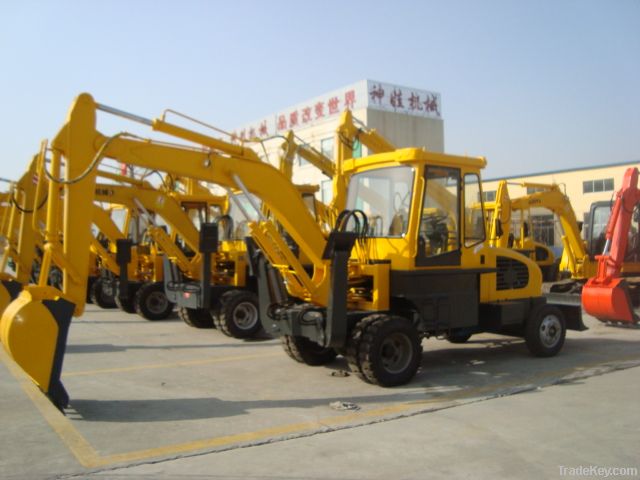 wheel excavator