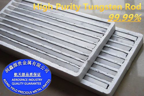 High purity Tungsten Bars / Rods in aerospace industry quality