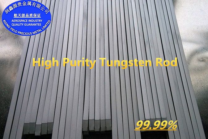 Aerospace Industry Quality high purity tungsten rod 99.99%, 99.98%