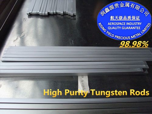 high purity tungsten Bars in aerospace industry quality