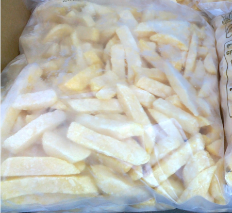 FROZEN FRENCH FRIES ( size 6x6, 7x7 , 9x9 . 10x10 , 13x13 ,14x14 mm)