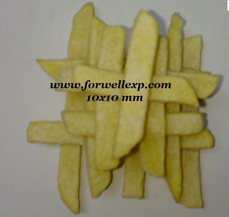 FROZEN FRENCH FRIES ( size 6x6, 7x7 , 9x9 . 10x10 , 13x13 ,14x14 mm)