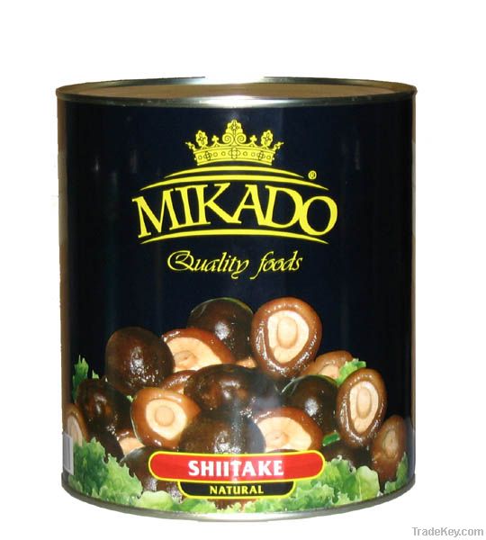 canned shiitake mushroom in brine 3kg