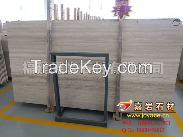 Best Quality Polished Super White Wooden Marble