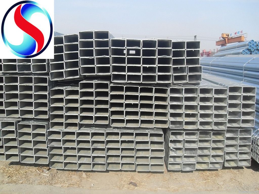 Hot Dipped Galvanized Rectangular Steel Tube