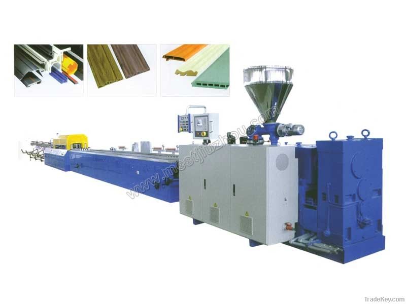 PVC\PP\PE\PC\ABS Small Profile Extrusion Line