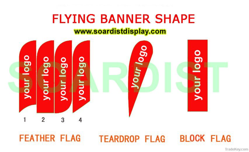 Teardrop flag