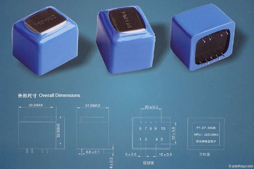 Magnetic Shielding Transformer