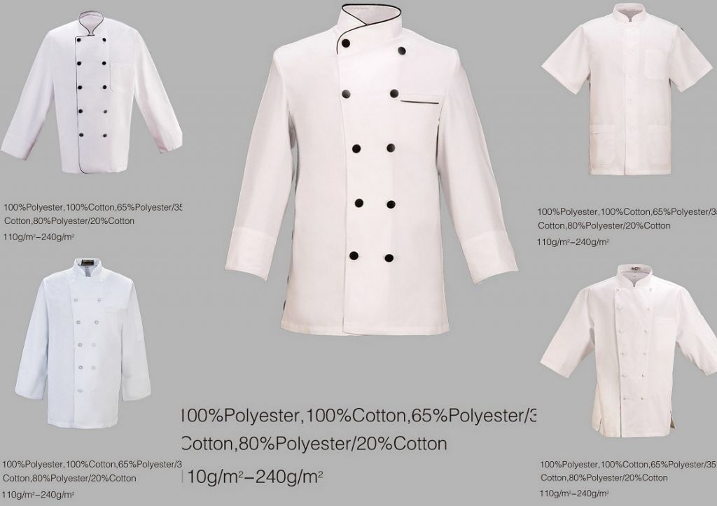 Hotel Uniform, Restaurant Uniform and Bar Uniform, chef workwear, hotel uniforms, chef jacket 