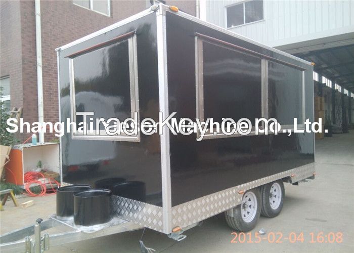 High Quality trucks and trailers mobile food trailer YS-FB400