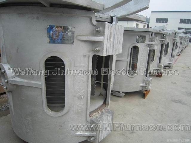 Electric furnace for aluminum melting