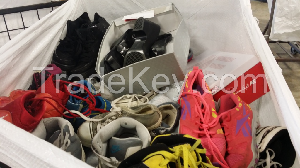 $0.82-$0.94 Untouched, unsorted, used shoes