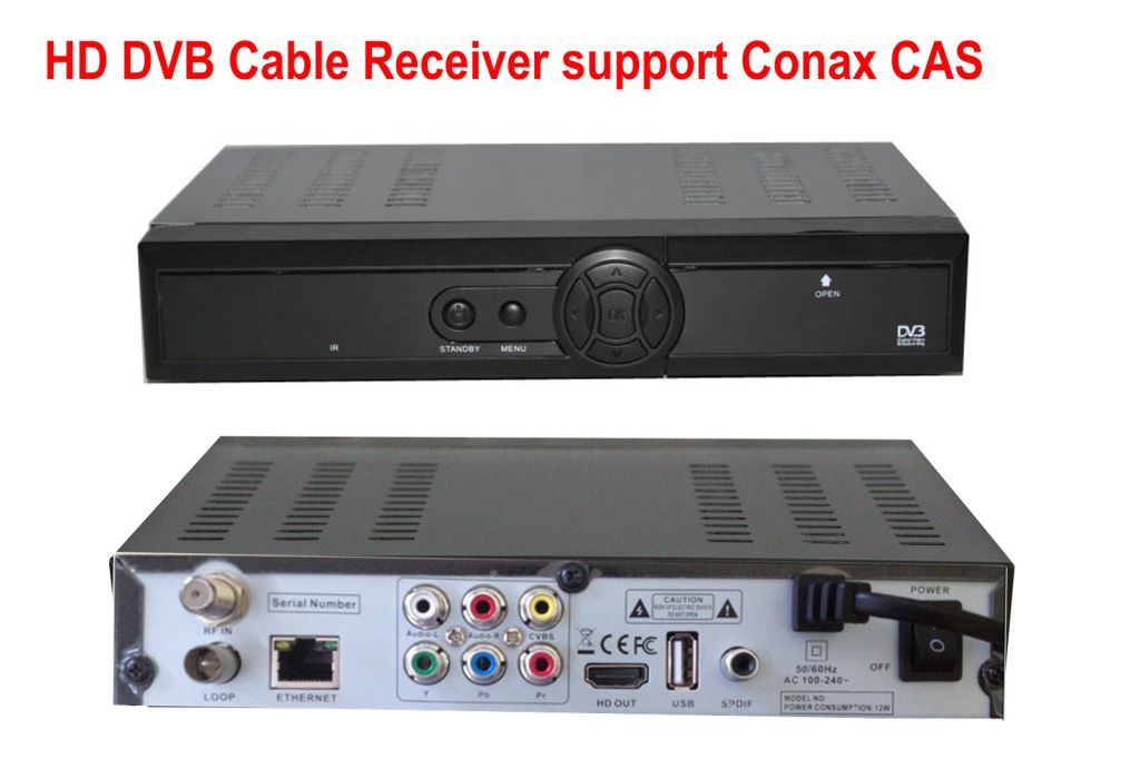 DVB cable receiver Q5 hd pvr cable tv box with Conax CAS CCCam Newcamd network sharing