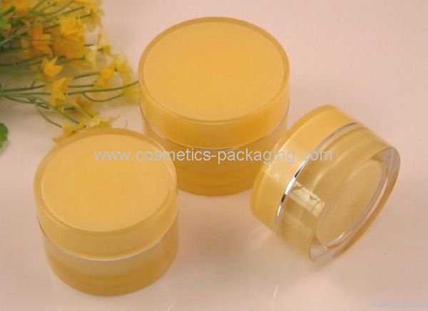 cosmetics packaging cream jar acrylic container