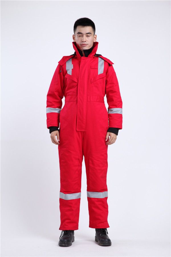 EN11612 Aramid Safety Work Coveralls with Reflective Band