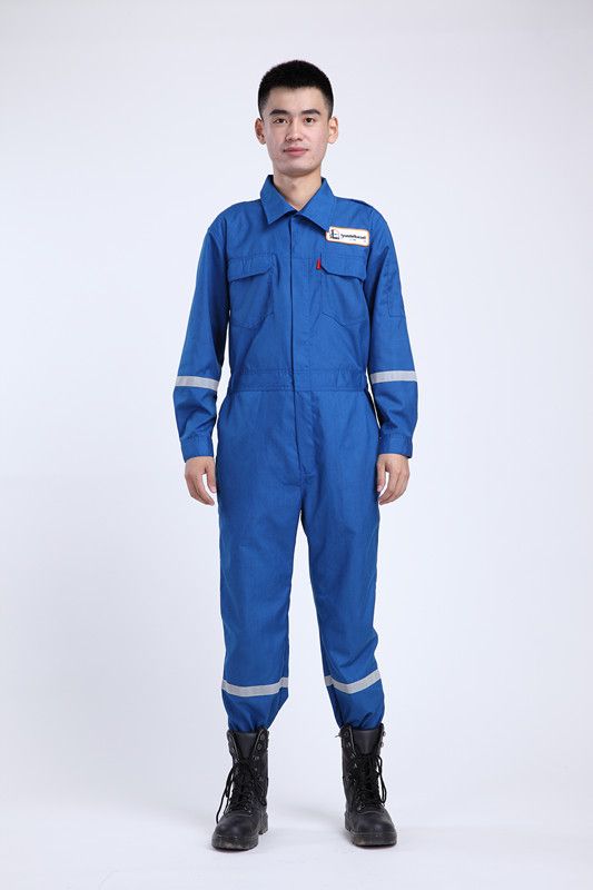 EN11612 Aramid Safety Work Coveralls with Reflective Band