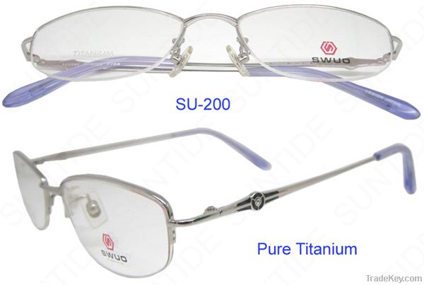 Valuable titanium spectacle