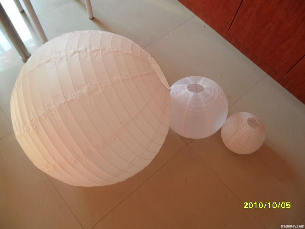 Yiwu Factory directly sale cheap Chinese round paper lanterns wholesal