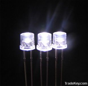 White 5mm LED Cylindrical LED Diode