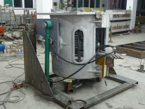 mini scrap iron melting furnace