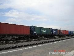 Railway transportation from China to Almaty/Aktau