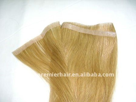 100% virgin human hair PU thin skin weft