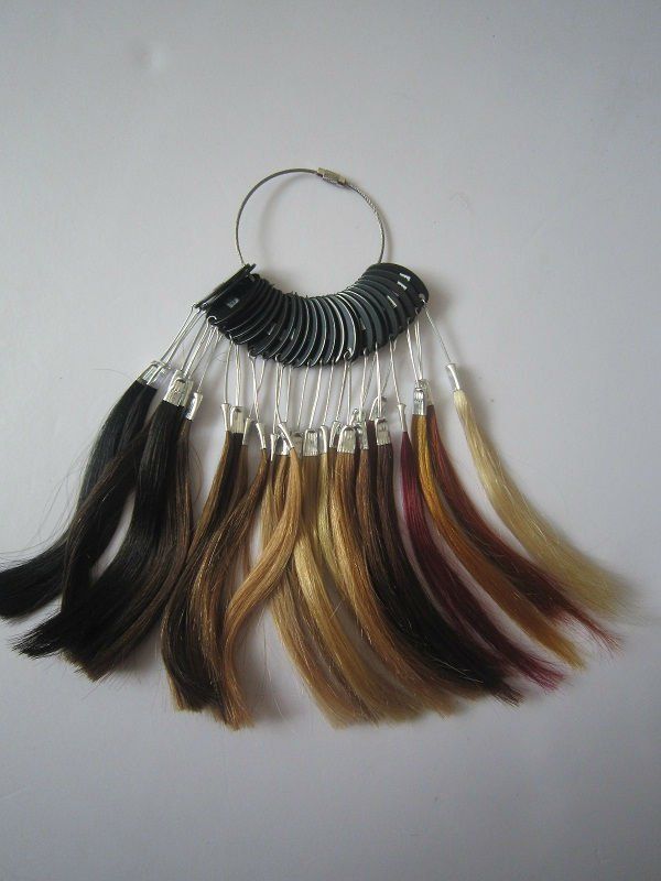 High qualtiy human hair color ring hair tools accesories