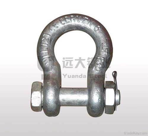 screw pin anchor shackle u.s.type/JIS TYPE SCREW PIN DEE SHACKLE