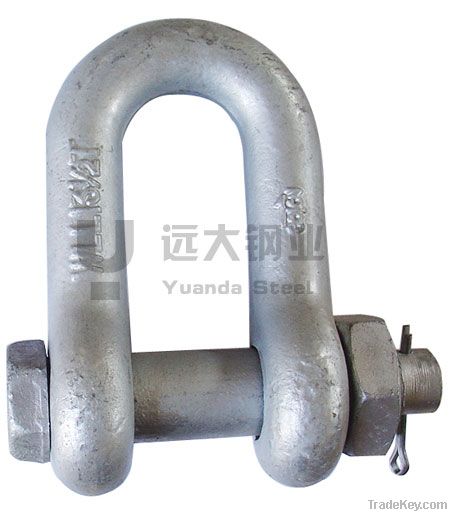 screw pin anchor shackle u.s.type/JIS TYPE SCREW PIN DEE SHACKLE