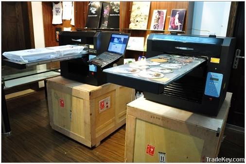 DTG Flatbed Printer A3 8 colors Full Package