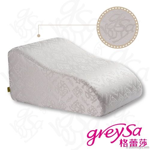 Leg Wedge Pillow-Silver Grey