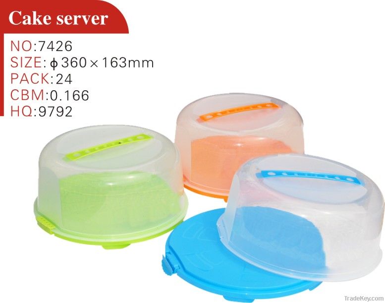 Plastic Cake Server Cake Cover