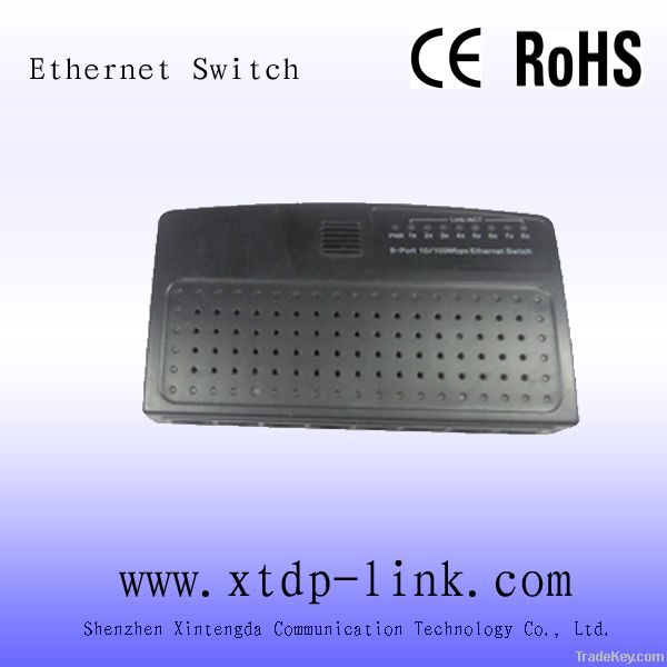 8port unmanaged network switch with IP178C chipest