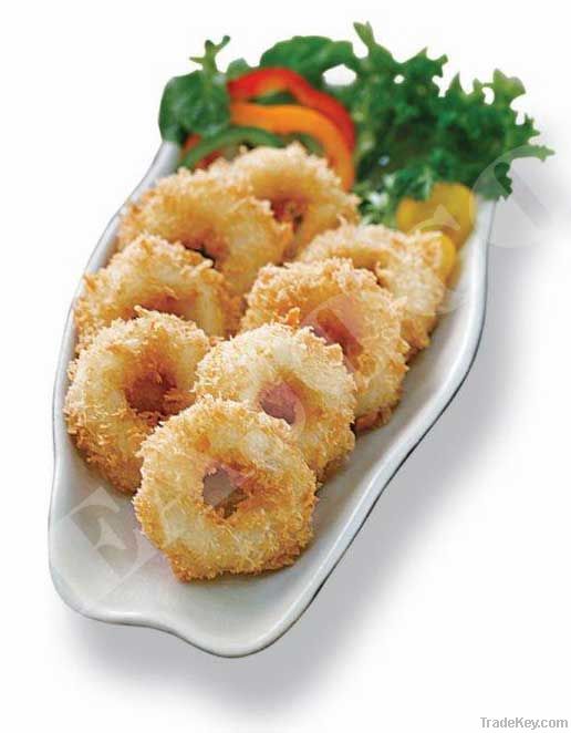 Breaded squid ring