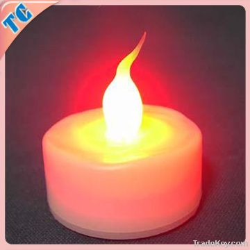 led flashing candles 0.5 dollars red/green/blue/yellow color