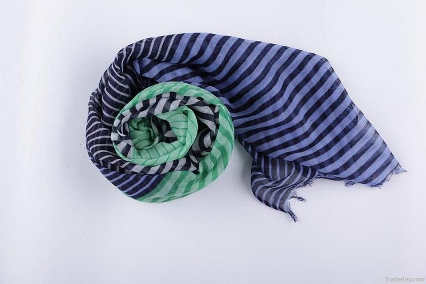 Navy style scarf