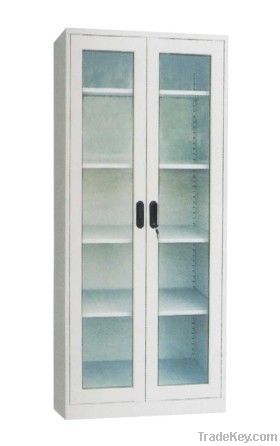 Steel Filing Glass Cabinet