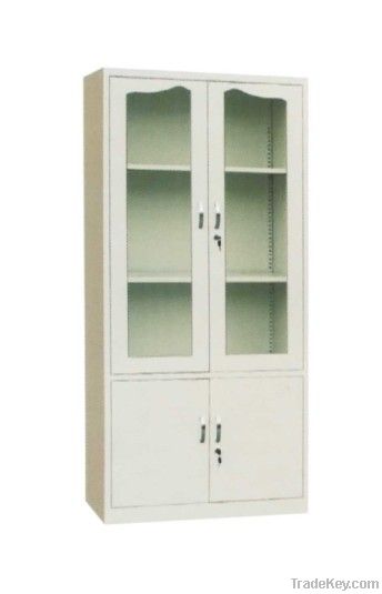 Glass sliding/swing door Steel Filing Cabinet