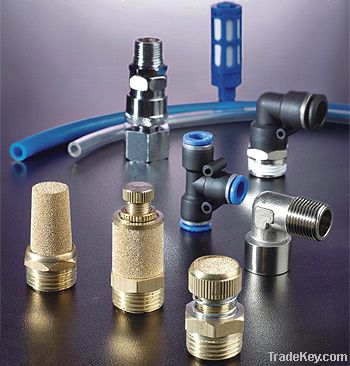 pneumatic fittings PU tube air gun