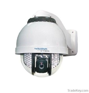 Intelligent IR CCTV High Speed Security Dome Camera